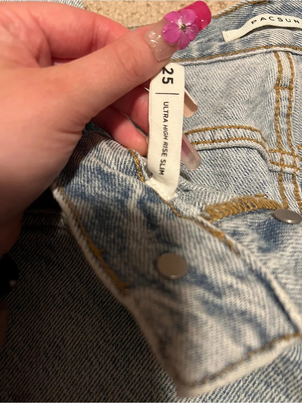 PacSun Light Blue Denim Jeans